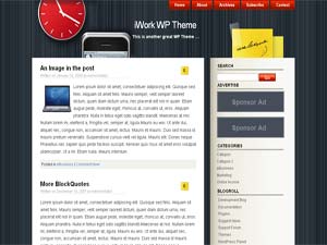 Темы для WordPress -  iWork