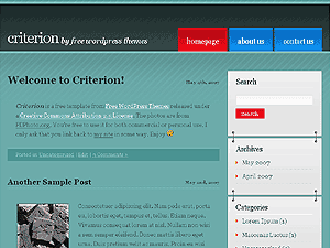 Скачать тему для WordPress -  Criterion