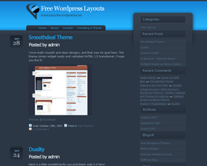 Скачать тему для WordPress - Tranquility