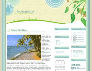 Скачать тему для WordPress -  Magicland