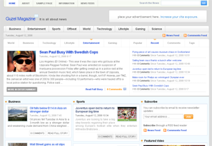 Guzel портальная тема WordPress