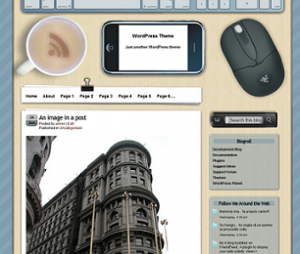 Coffee Desk бесплатный шаблон для WP Coffee Desk бесплатный шаблон для WP
