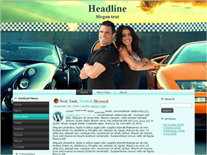 Автомобильная тема Вордпресс Auto_96