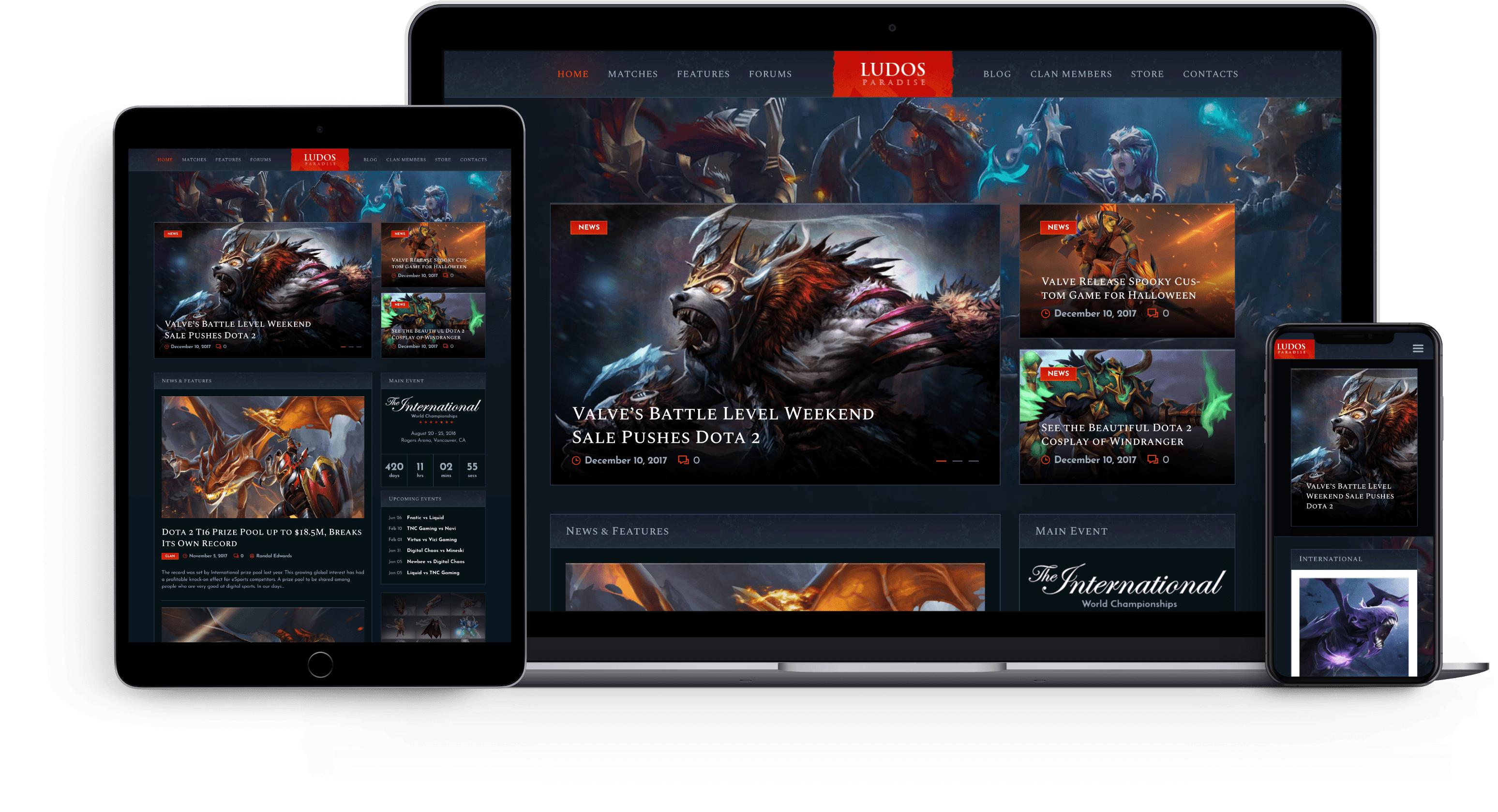 Тема Dota-2