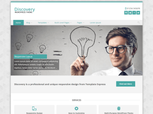 Бизнес тема Вордпресс Discovery