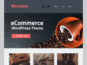 Вордпресс тема для магазина Martable