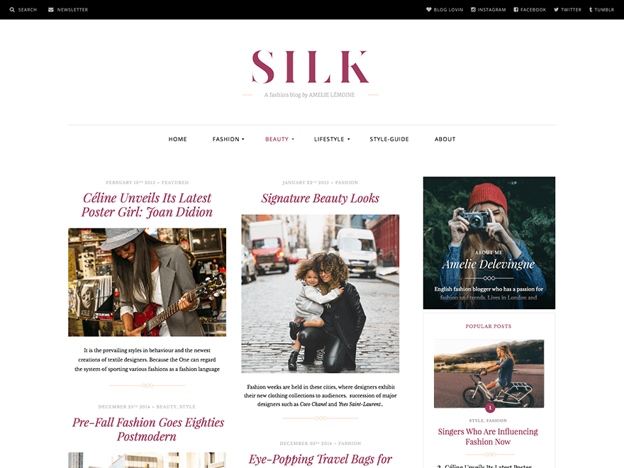 шаблон Silk-lite