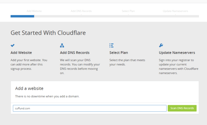 domain add to cloudflare