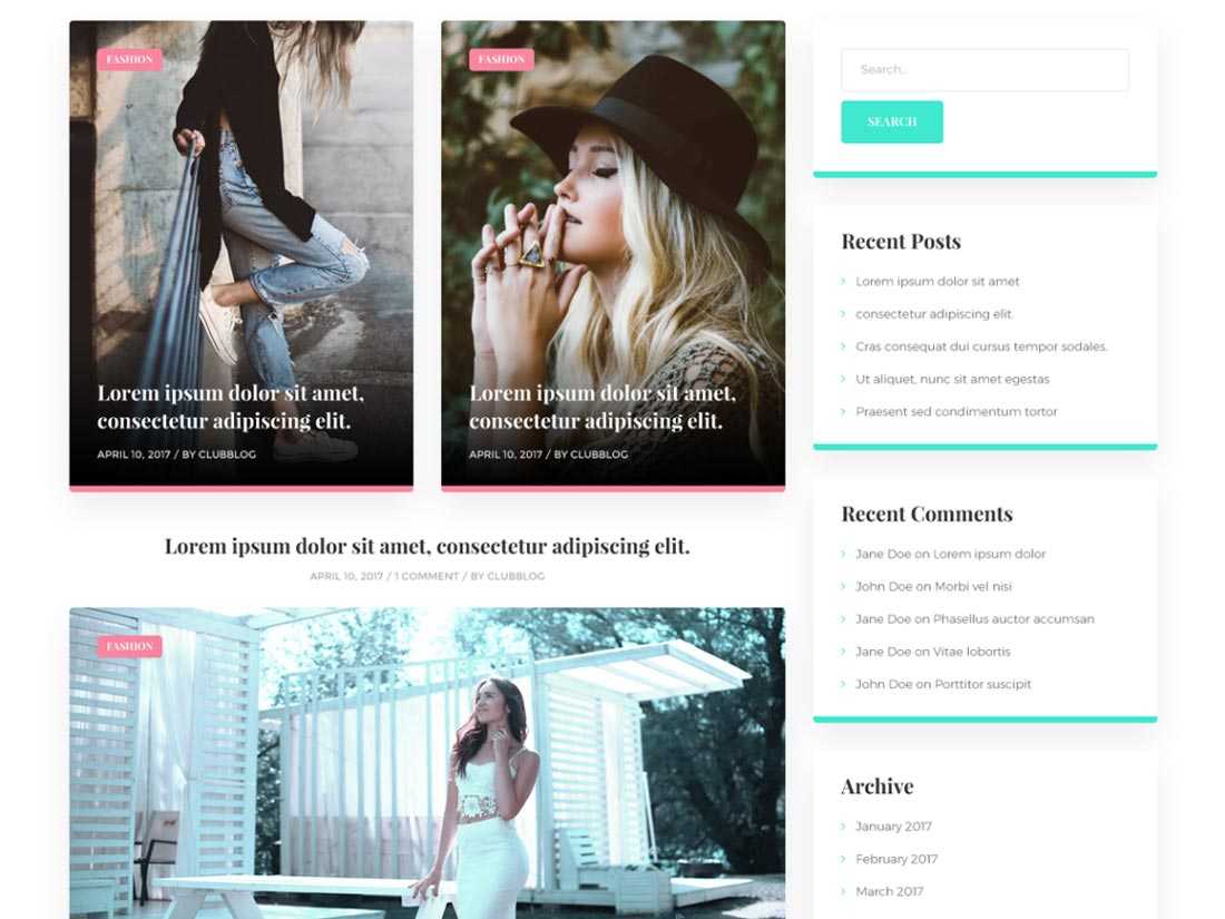 бесплатная мода WordPress тема бесплатная мода WordPress тема