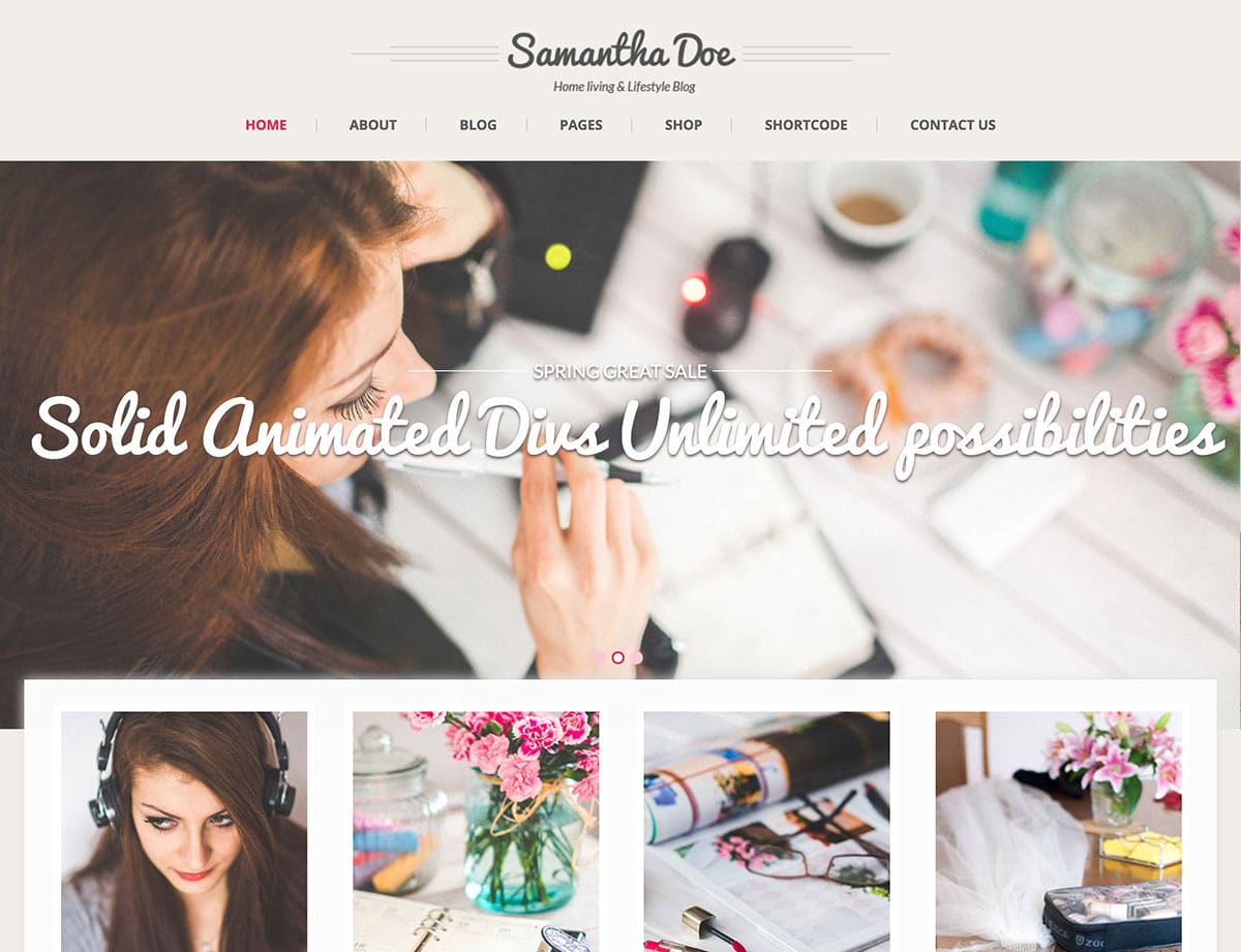 SKT Girlie Lite WordPress бесплатный шаблон.