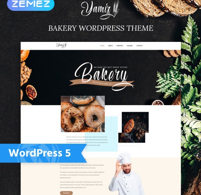 Yamiz - Bakery Multipurpose Animated Elementor WordPress Theme