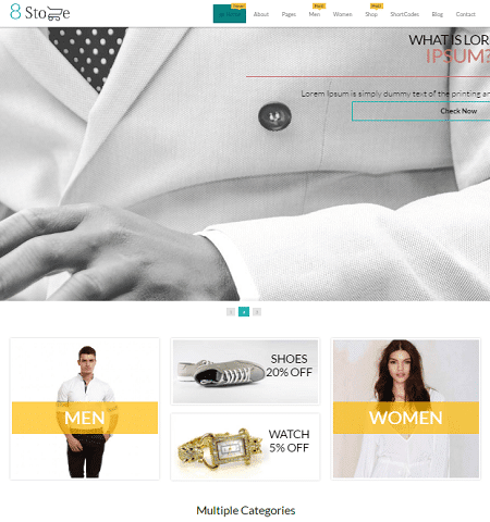 Шаблон EightStore Pro