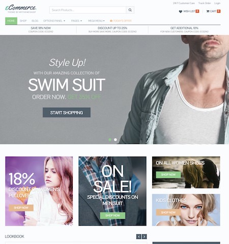 Премиум шаблон eCommerce