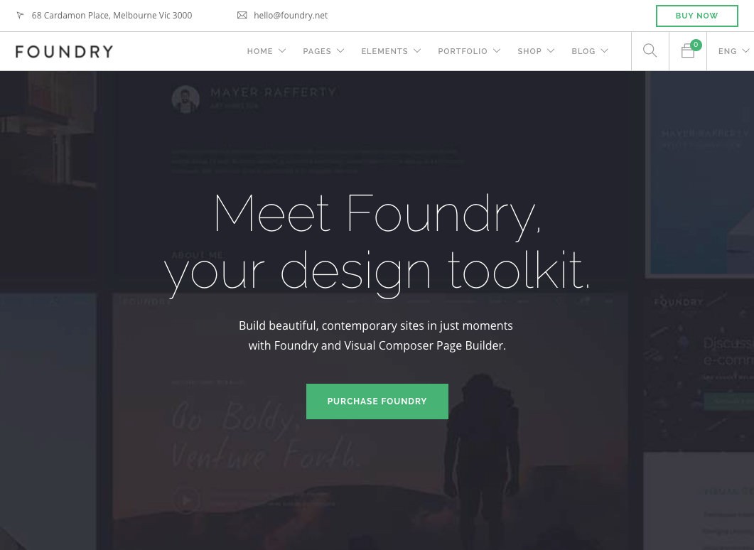 Литейный Многоцелевой Бизнес WordPress Theme