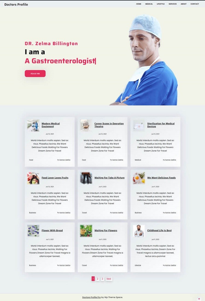 Doctors Profile