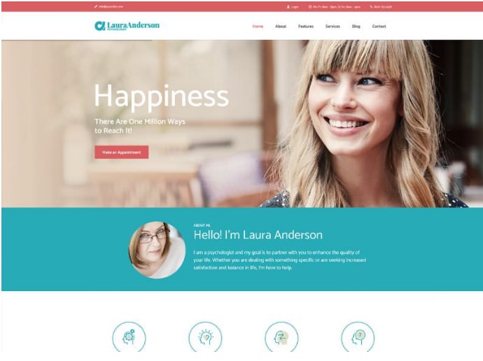 Psychologist | Therapy and Counseling Doctor WordPress Theme