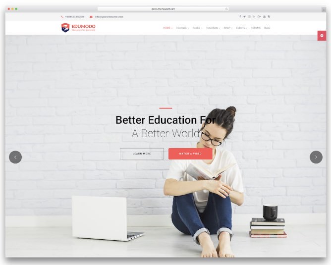 Шаблон Edumodo