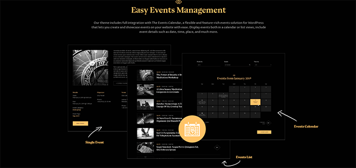 Управление событиями