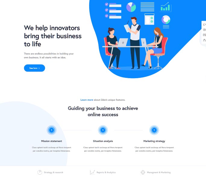 Ekko - мультитематический WordPress шаблон