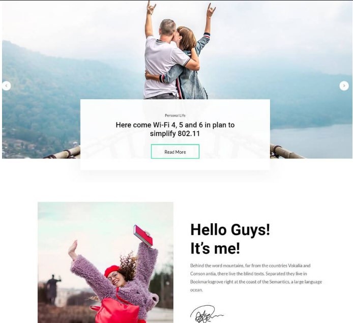 gutentim - Современный блог Гутенберга WordPress тема