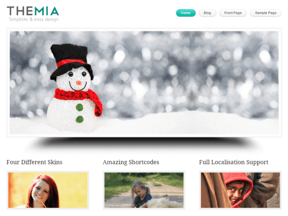 Themia Lite шаблон для бизнес сайта