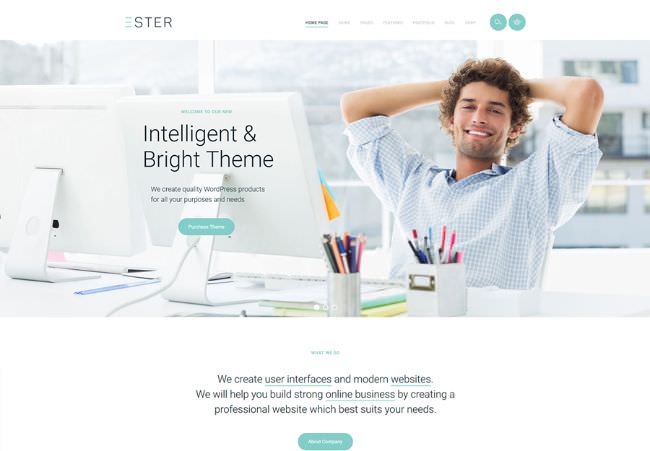 Ester - A Stylish Multipurpose WordPress Theme
