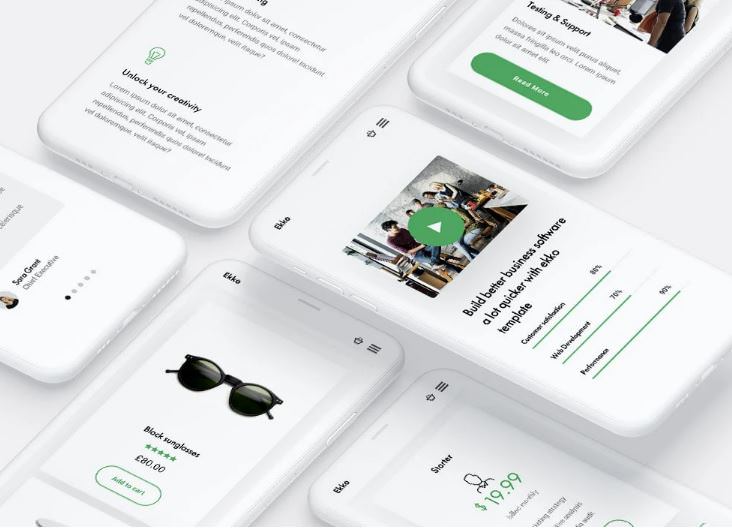 Адаптивная тема Ekko