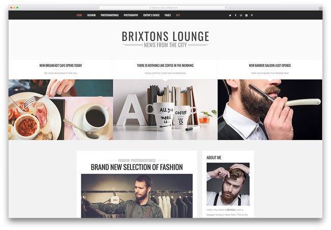brixton-creative-wordpress-blog-тема