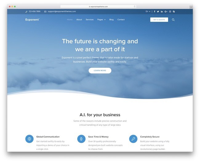 экспонента amp темы