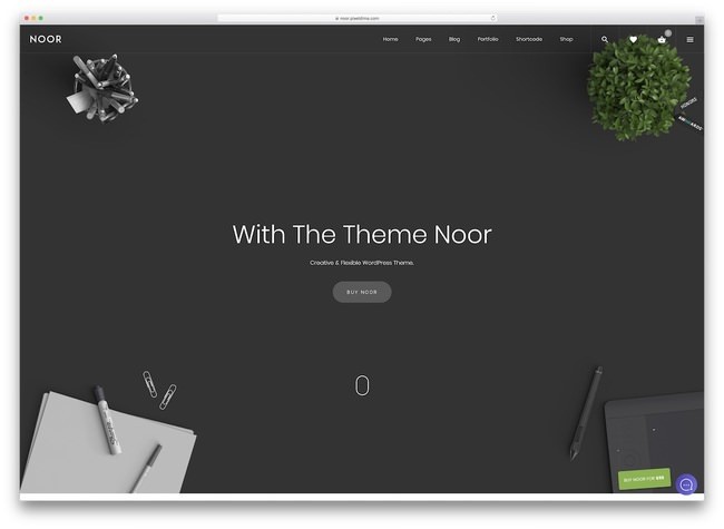 тема noor amp