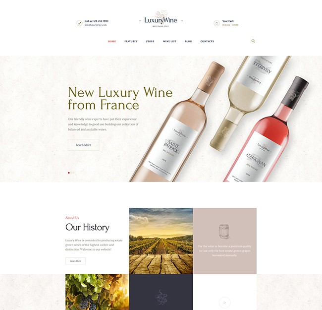 Luxury Wine