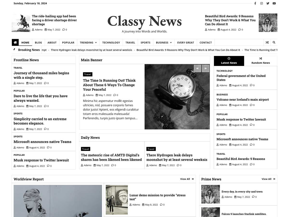 Classy News