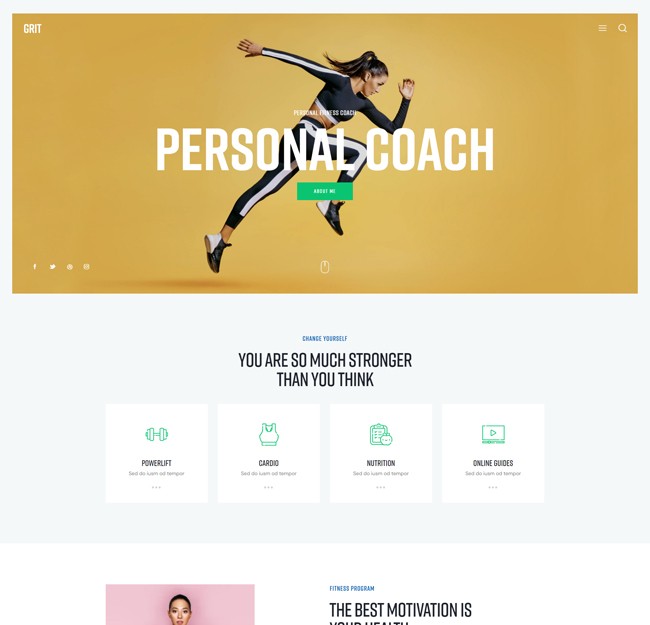 personal trainer grit
