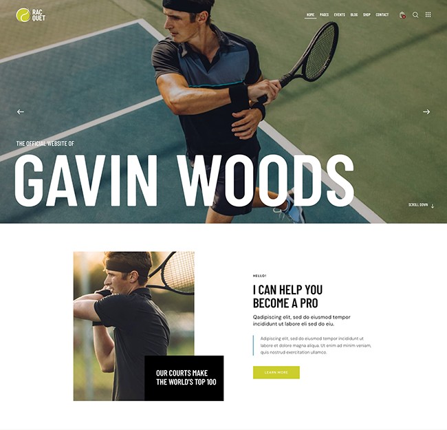 racquet personal coach