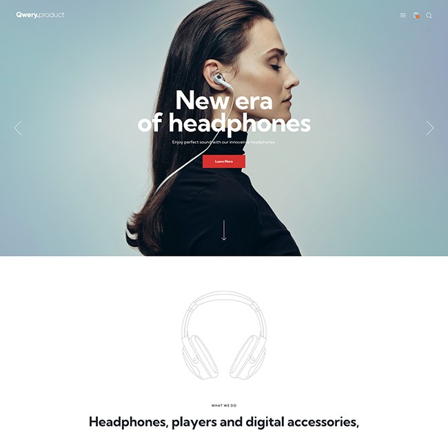 Qwery productlanding