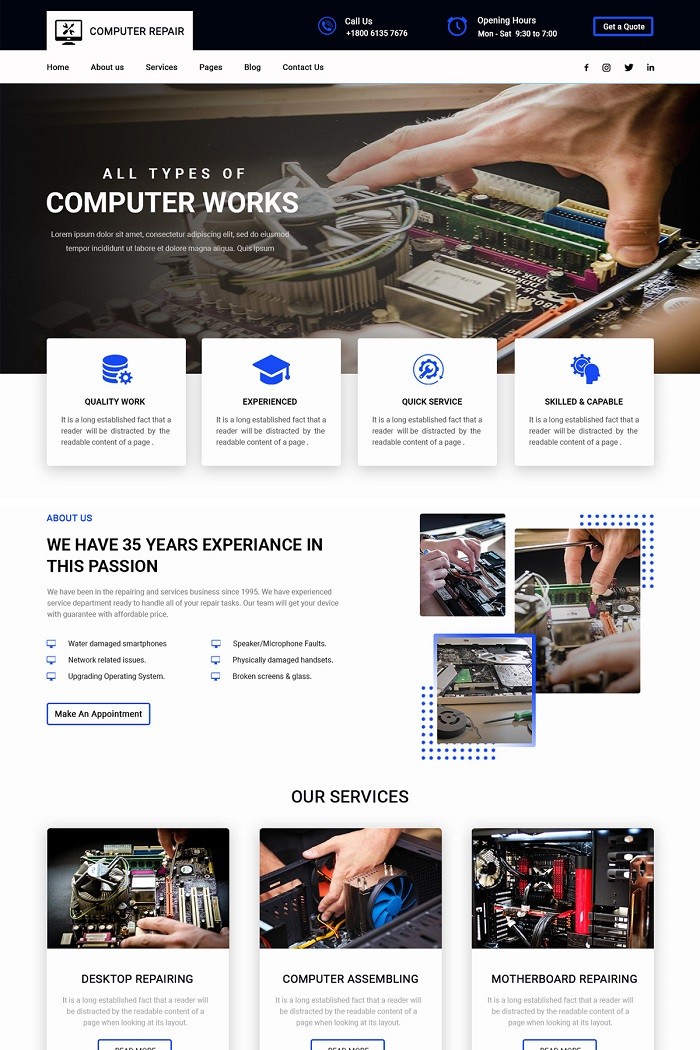 Computer Repair Shop