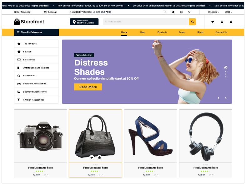 Storefront Ecommerce