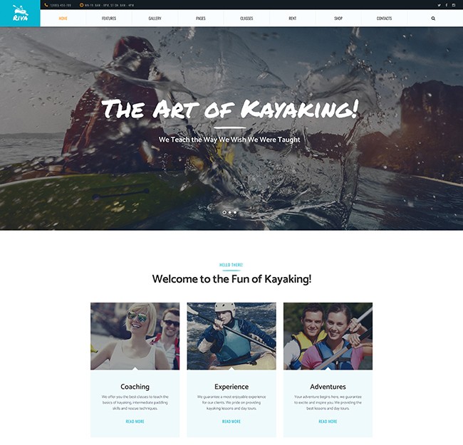 Kayaking / Paddling Sports