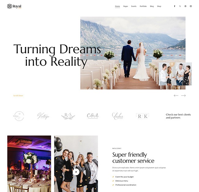 Royal event agency