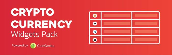 Cryptocurrency Widgets Pack