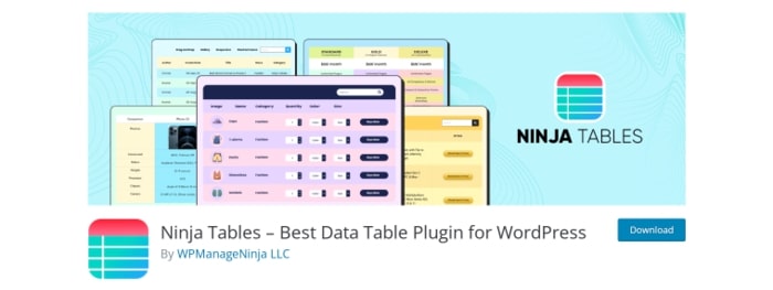 Ninja Tables