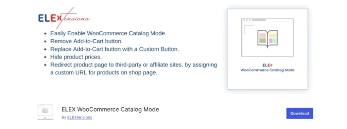 ELEX WooCommerce Catalog Mode