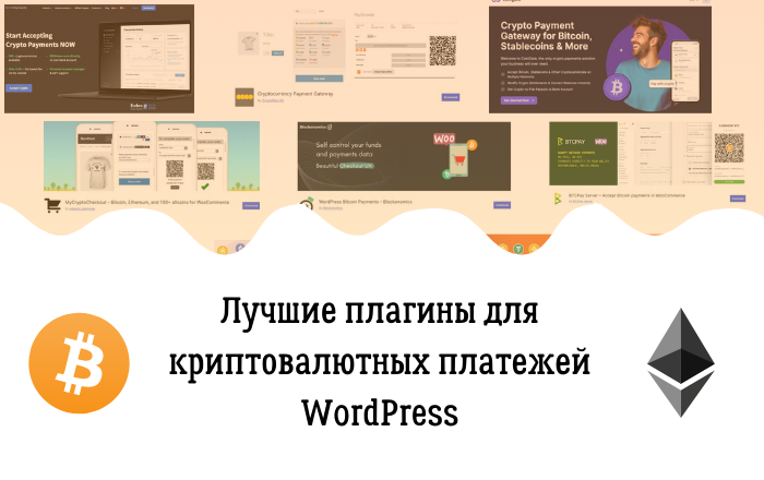 Лучшие плагины для криптовалютных платежей WordPress