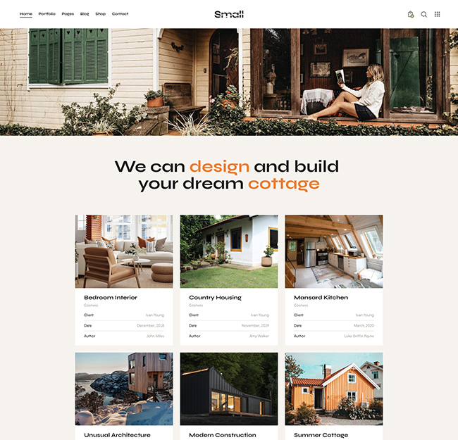 small portfolio