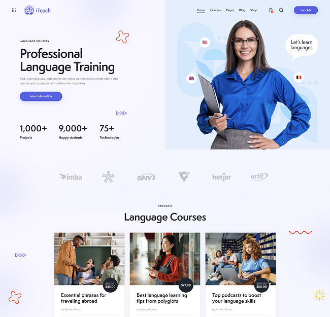 iteach language courses