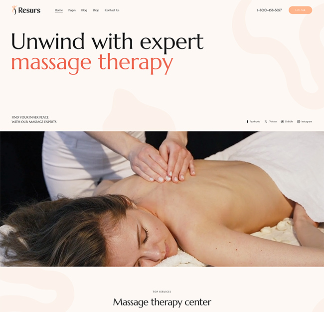 resurs massage center
