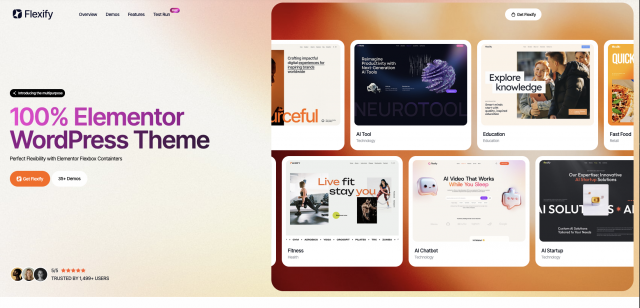 Тема Flexify для WordPress