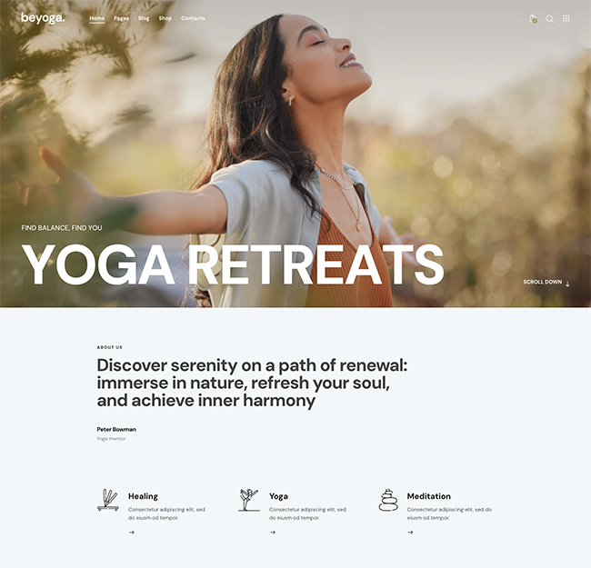 beyoga yoga tour