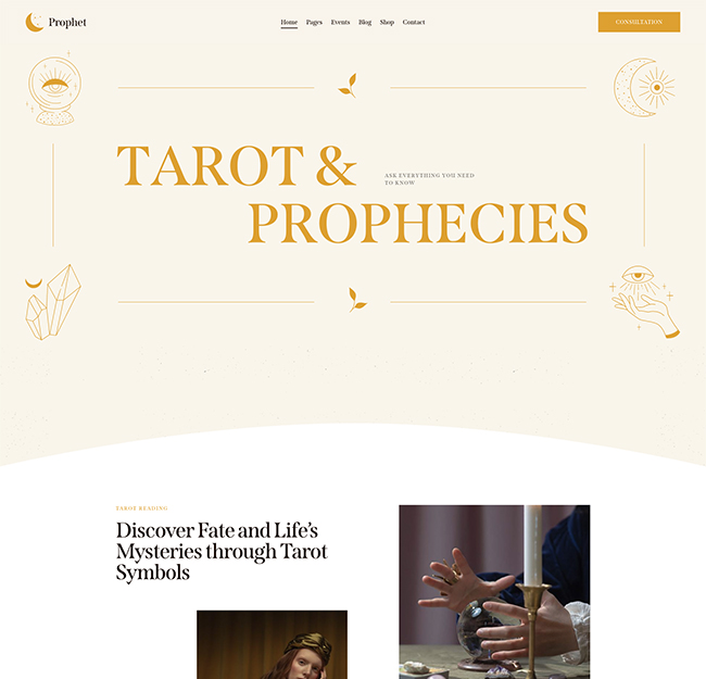 prophet tarot prophecies